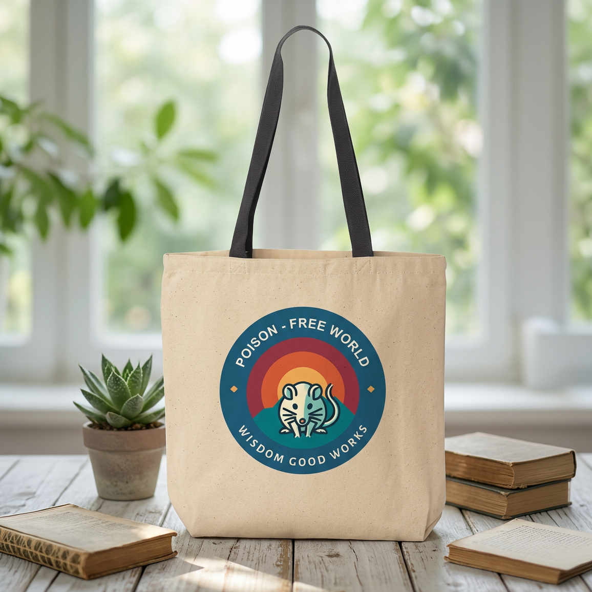 Poison-Free World Tote Bag
